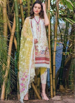 White Lawn Pakistani Suit Sobia Nazir Luxury Lawn Collection 37004 By Kilruba SC/018996