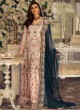 Pink Georgette Pakistani Garara Suit 501 Series By Kilruba SC017465