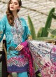 Afrozeh Lawn 20 By Kilruba 28002 Turquoise Cotton Designer Pakistani Lawn Suit