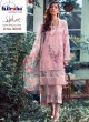Elaf By Kilruba 30005Set Pink Pure Lawn Cotton Designer Pakistani Suit