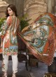 Pleasant Yellow Pure Cotton Cambric  Pakistani Suits Jannat Lawn Art SS04 By Kilruba SC/016125
