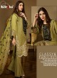 Green Georgette Embroidered Pakistani Suits Summer Dream 4001 By Kilruba