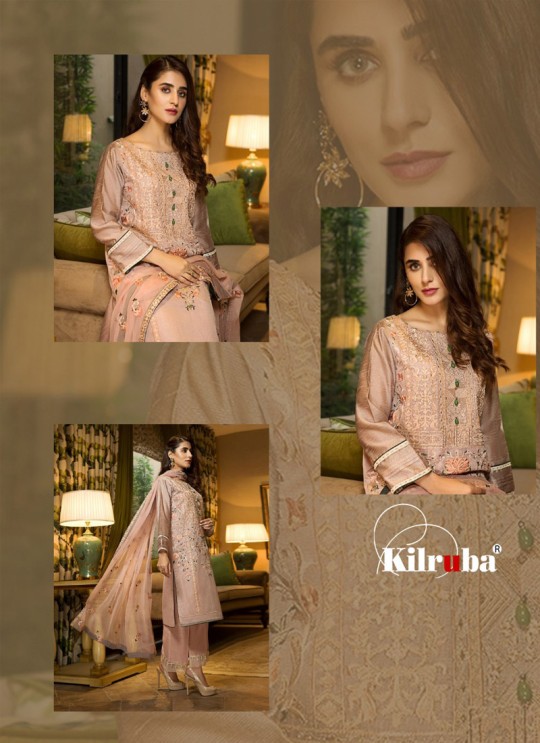 Pink Georgette Embroidered Pakistani Suits Summer Dream 4003 By Kilruba Pink Georgette Embroidered Pakistani Suits Summer Dream 4003 By Kilruba