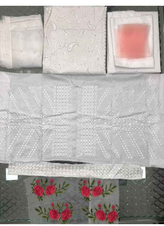 Kilruba K-66 Colours K-66A White Jam Silk Cotton Party Wear Pakistani Suit SC/018334 Kilruba K-66 Colours K-66A White Jam Silk Cotton Party Wear Pakistani Suit SC/018334