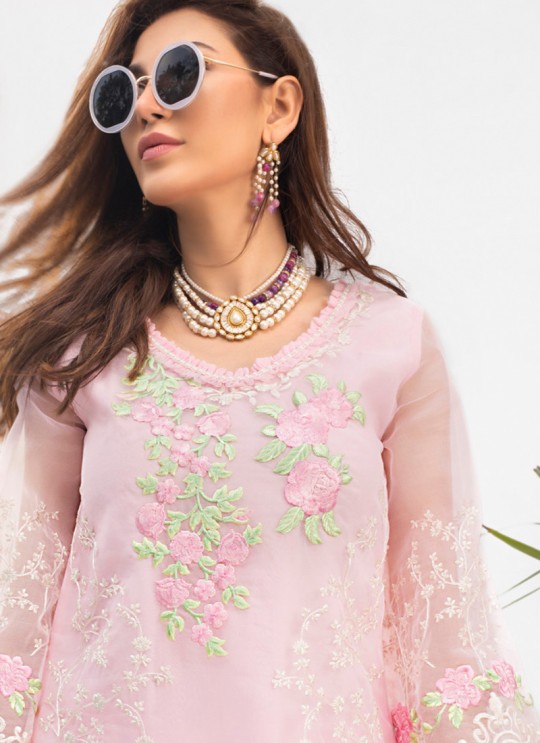 Pink Georgette Pakistani Suit Jannat Formal Collection 10005 By Kilruba SC/016618 Pink Georgette Pakistani Suit Jannat Formal Collection 10005 By Kilruba SC/016618