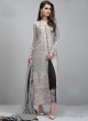 Grey Georgette Designer Pakistani Salwar Kameez 67 Colours 67D By Kilruba SC-018366