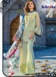 Cream Organza Tissue Embroidered Party Wear Pakistani Suits Jannat Aafreen 7004 Set By Kilruba