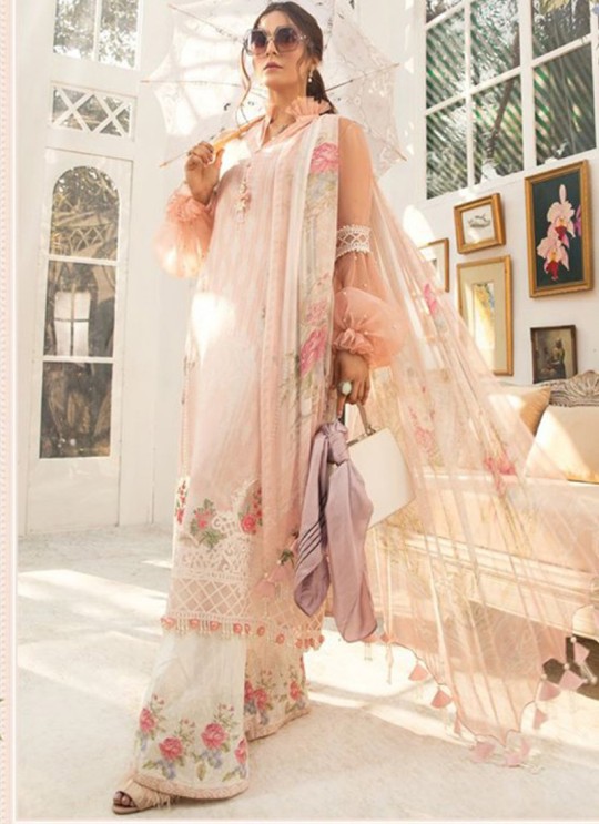 Pink Lawn Eid Wear Pakistani Suit Mprint Lawn Collection 2020 25006 By Kilruba