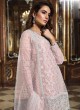 Pink Faux Georgette Embroiderd Wedding Wear Pakistnai Suit 12 New Colours 12R By Kilruba SC/018657