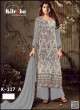 Grey Georgette Pakistani Suit K-117A By Kilruba SC/018912