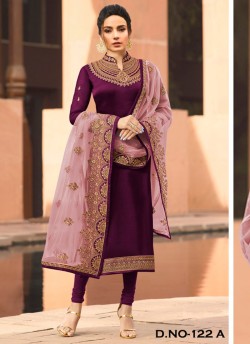 Magenta Georgette Pakistani Suit  122 ABy Kilruba SC/018927