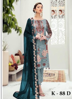 Light Blue Georgette Pakistani Suit K-88D By Kilruba SC/019085