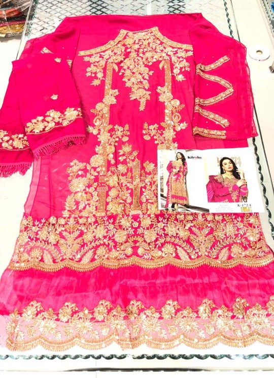 Kilruba K172 Colors K-172C Rani Georgette Party Wear Pakistani Suit SC/019736