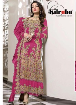 Kilruba K172 Colors K-172C Rani Georgette Party Wear Pakistani Suit SC/019736