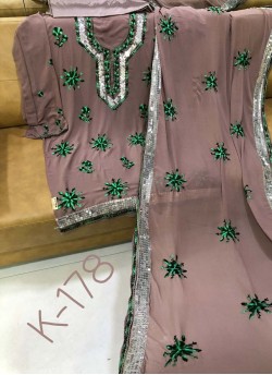 Kilruba K-178 Colors Georgette Party Wear Pakistani Suit SC/019611