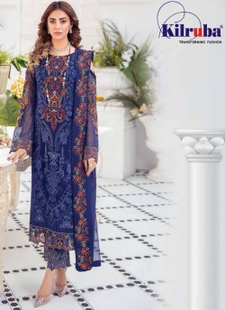 K-184 Colors Georgette Party Wear Pakistani Suit