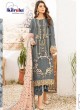 Kilruba K-191 Colors K-191C Gray Georgette Party Wear Pakistani Suit SC/019798