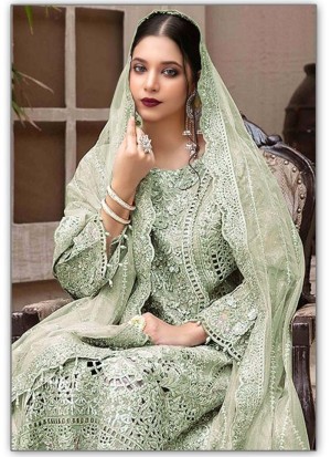 Buy pakistani wear suits-Kilruba K-208 A Pista Green Georgette Party Wear  Pakistani Suit SC/019779 K-208 Colors