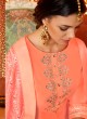 Peach Silk Sharara Suit Kimora 1 K-007 By Kimora Fashion