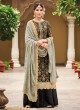 Black Dola Silk Palazzo Suit Kimora Vol 4 K-040 By Kimora Fashion Black Dola Silk Palazzo Suit Kimora Vol 4 K-040 By Kimora Fashion
