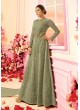 Green Georgette Floor Length Anarkali Nitya Vol-122 2204 By Lt Fabrics