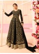 Black Georgette Skirt Kameez Nitya Vol-122 2210 By Lt Fabrics