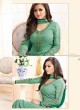 Drashti Dhami Green Embroidered Festival Wear Straight Suits Nitya Vol 103 1308 Set By LT Fabrics  SC/004037