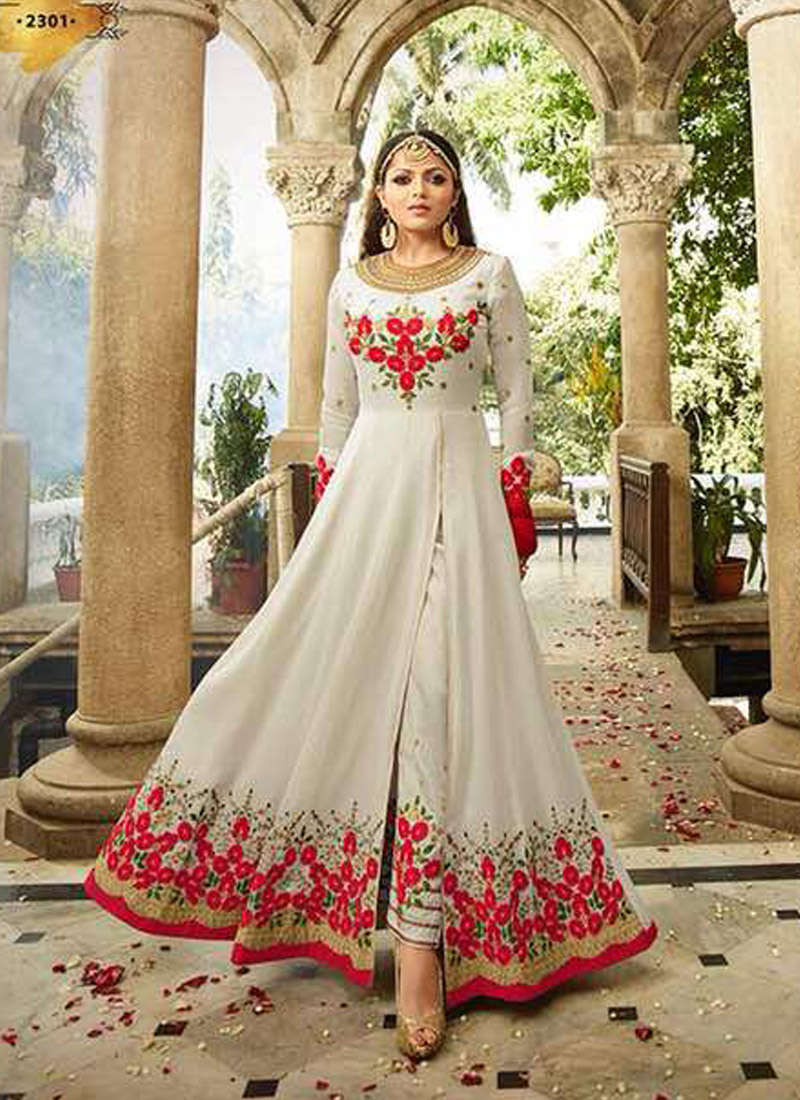 Shop for Peach Long Drashti Dhami Dress Online 100% Original Product with  High-Quality Fabric Material.… | Drashti dhami, Indian bride makeup,  Anarkali suits simple