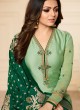 Drashti Dhami Green Embroidered Wedding Wear Churidar Suits Nitya Vol-120 2003 By LT Fabrics SC/009972