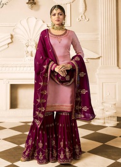 Nitya Vol 125 By LT Fabrics 2501 to 2507 Series Drashti Dhami Style Sharara Suits Wholesale