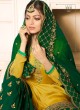 Drashti Dhami Yellow Embroidered Wedding Wear Sharara Kameez Nitya Vol 125 2503 By LT Fabrics SC/012617