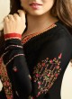 Drashti Dhami Black Embroidered Festival Wear Churidar Suits Nitya Vol 127 2704 Set By LT Fabrics SC/012777