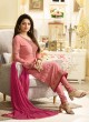 Drashti Dhami Pink Embroidered Festival Wear Churidar Suits Nitya Vol 127 2702 Set By LT Fabrics SC/012777