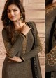 Drashti Dhami Beige Embroidered Festival Wear Straight Suits Nitya Vol 129 2910 Set By LT Fabrics SC/013165