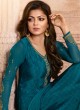 Drashti Dhami Blue Embroidered Festival Wear Straight Suits Nitya Vol 129 2908 Set By LT Fabrics SC/013165