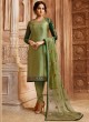 Drashti Dhami Green Embroidered Wedding Wear Skirt Kameez Nitya Vol 130 3001 By LT Fabrics SC/013509