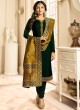 Drashti Dhami Green Embroidered Wedding Wear Churidar Suits Nitya Vol 131 3103 Set By LT Fabrics SC/013575
