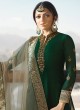 Green Satin Georgette Designer Skirt Kameez With Chiffon Dupatta Nitya Vol 133 3302 Set By LT Fabrics SC/014144