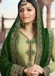 Green Satin Georgette Designer Skirt Kameez With Chiffon Dupatta Nitya Vol 133 3304 Set By LT Fabrics SC/014144