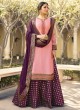 Pink Satin Georgette Designer Skirt Kameez With Chiffon Dupatta Nitya Vol 133 3309 Set By LT Fabrics SC/014144