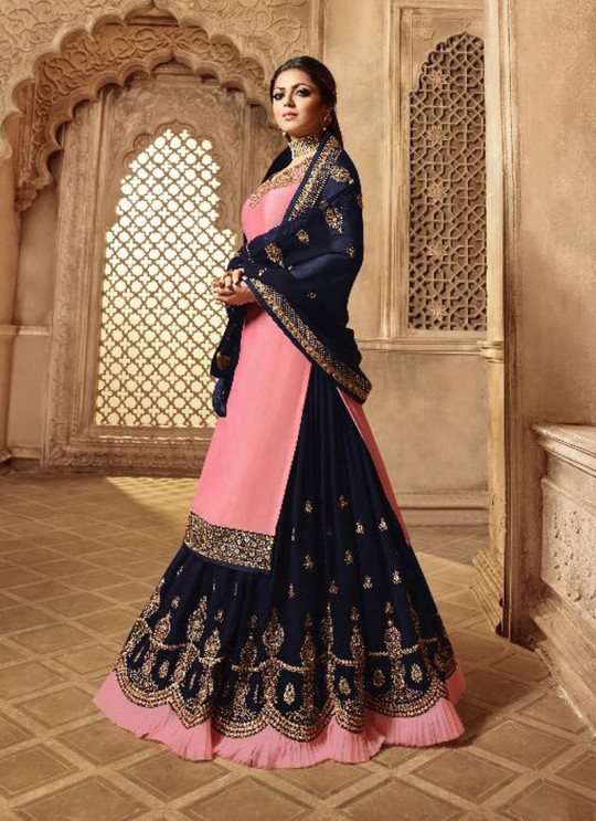 Pink Rangoli Pakistani Style Skirt Kameez Nitya Vol 139 3906 Set By LT Fabrics SC/015234 Pink Rangoli Pakistani Style Skirt Kameez Nitya Vol 139 3906 Set By LT Fabrics SC/015234