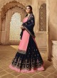 Pink Rangoli Pakistani Style Skirt Kameez Nitya Vol 139 3906 Set By LT Fabrics SC/015234
