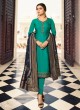 Satin Georgette Teal Green Ethnic Wear Churidar Suits With Jacquard Dupatta Nitya Vol 140 4005 By LT Fabrics SC/015391 Satin Georgette Teal Green Ethnic Wear Churidar Suits With Jacquard Dupatta Nitya Vol 140 4005 By LT Fabrics SC/015391
