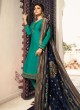 Satin Georgette Teal Green Ethnic Wear Churidar Suits With Jacquard Dupatta Nitya Vol 140 4005 By LT Fabrics SC/015391 Satin Georgette Teal Green Ethnic Wear Churidar Suits With Jacquard Dupatta Nitya Vol 140 4005 By LT Fabrics SC/015391