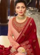Pakistani Style Satin Georgette Straight Cut Suits In Peach Color Nitya Vol 141 4106 By LT Fabrics SC/015320 Pakistani Style Satin Georgette Straight Cut Suits In Peach Color Nitya Vol 141 4106 By LT Fabrics SC/015320