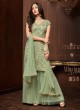 Green Net Keira 1105B Color Sharara Kameez By Maisha SC/011868