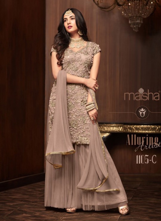 Lavender Net Keira 1105C Color Sharara Kameez By Maisha SC/011869 Lavender Net Keira 1105C Color Sharara Kameez By Maisha SC/011869