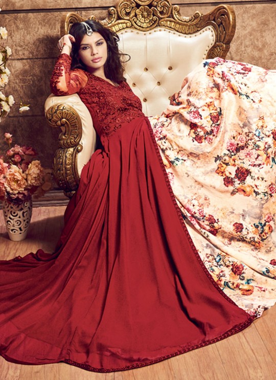 Maroon Georgette MASKEEN ADDICTION 7 3704 Colors 22006 Pakistani Suit By Maisha SC/002462 Maroon Georgette MASKEEN ADDICTION 7 3704 Colors 22006 Pakistani Suit By Maisha SC/002462