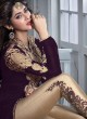 Purple Velvet MASKEEN ADDICTION 8 23002 Pakistani Suit By Maisha SC/002806