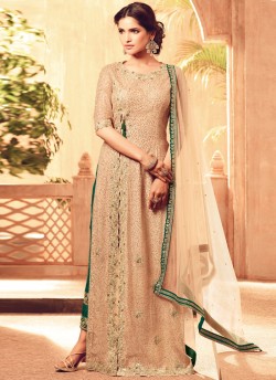 Peach Net MASKEEN ADDICTION-13 27004 Pakistani Suit By Maisha SC/009232